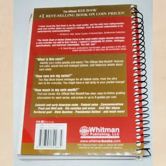 Coffee Table Decor Official Red Book 2008 A Guide Book of United States Coins - Picture 2 of 3